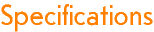 Specifications